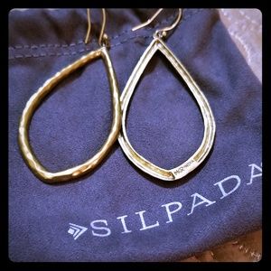 Silpada K&R Brass Earrings